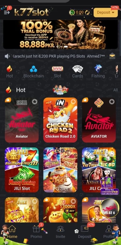 K77Slot Game 